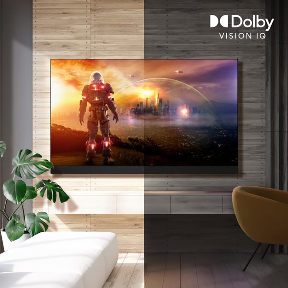 Panasonic TV-65Z95AP Z95 65-inch OLED 4K UHD Smart Fire TV (2024) Bundle with 4 YR CPS Enhanced Protection, 2X 4K HDMI Cable & Deco Gear Complete Home Theater Beginner's Guidebook