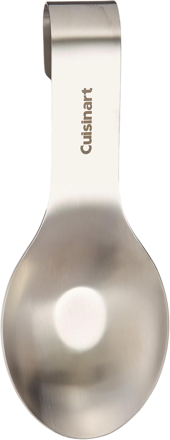 Cuisinart 11-Piece Cookware Set, Chef's Classic Stainless Steel Collection 77-11G & Stainless Steel Spoon Rest