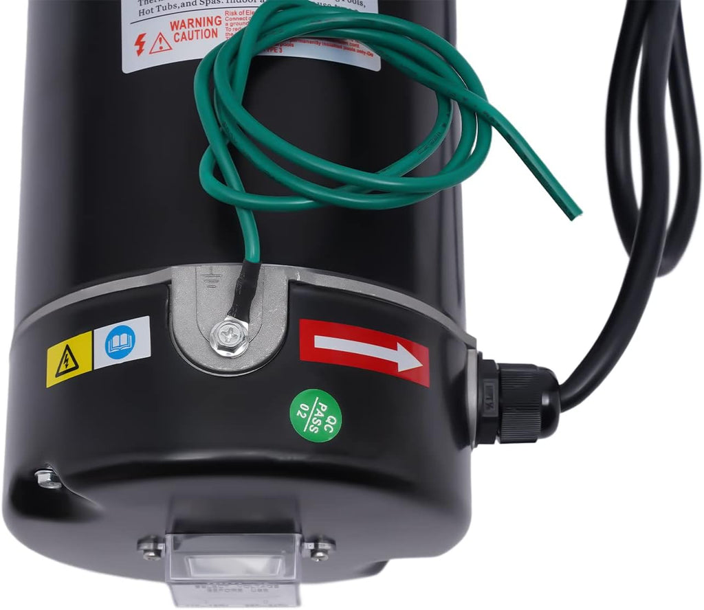 Pool Pump, HBP1500Ⅱ 2.0HP 1500W Powerful Selfpriming Pool Pumps Inground Above Ground Swimming Pool Water Pumps Dual Voltage Swimming Pools Pump for 31,000 Gallons Pools with Strainer Basket Connector