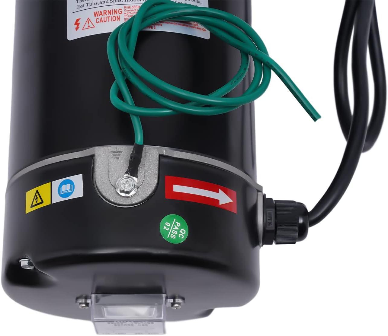 Pool Pump, HBP1500Ⅱ 2.0HP 1500W Powerful Selfpriming Pool Pumps Inground Above Ground Swimming Pool Water Pumps Dual Voltage Swimming Pools Pump for 31,000 Gallons Pools with Strainer Basket Connector