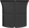 for Tesla Model Y 2021-2024 TPE 3D Car Floor Mats Cargo Liner Trunk Pad Protection Waterproof All Weather Black(Model Y Trunk 1P)