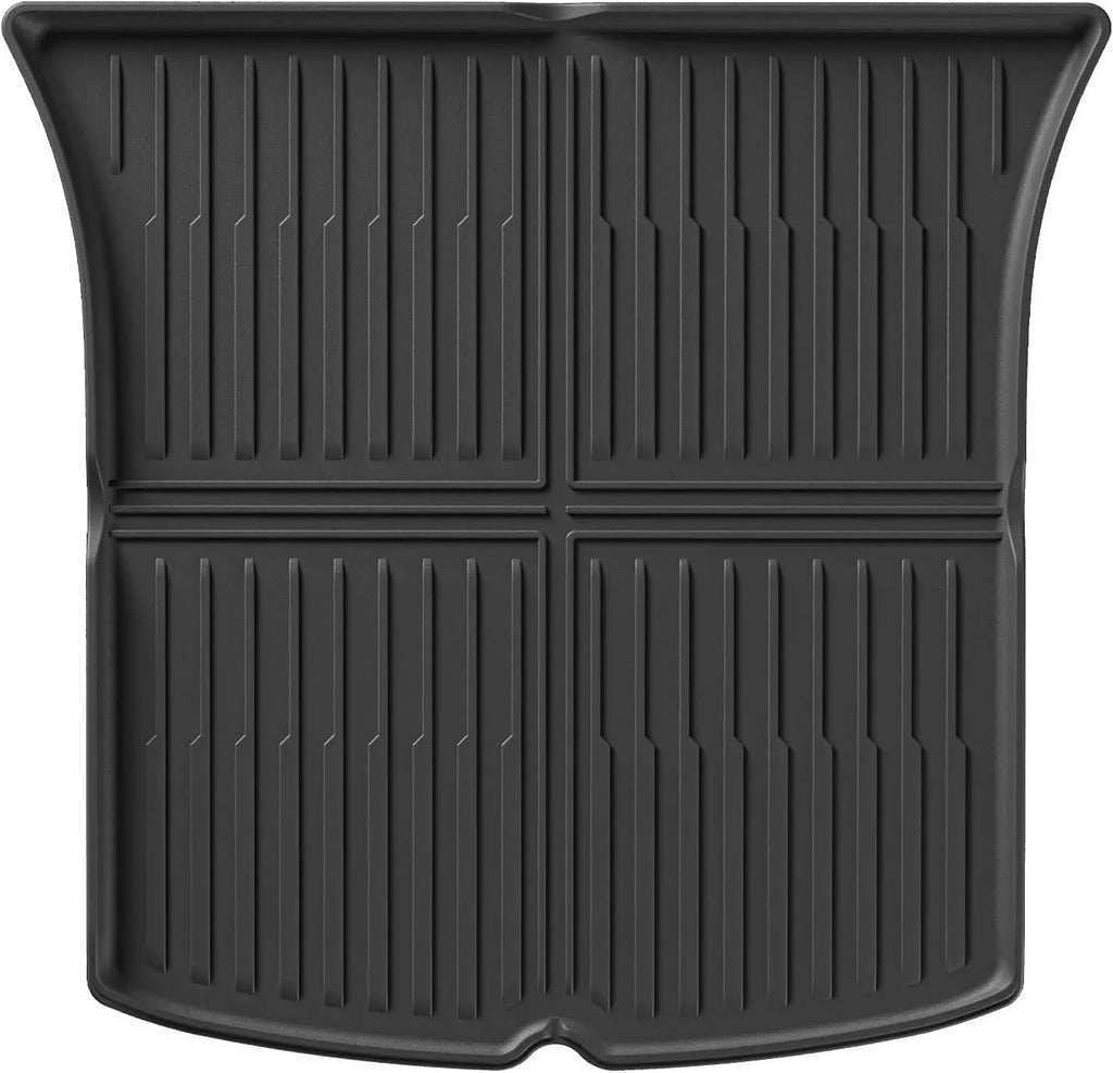 for Tesla Model Y 2021-2024 TPE 3D Car Floor Mats Cargo Liner Trunk Pad Protection Waterproof All Weather(Model Y Trunk 1P)