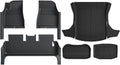 TPE Floor Mat for Tesla Model 3 Highland with Door Sill Protector Trunk Mats Front Rear Cargo Liner for 2025 2024(SNFM-6PCS)
