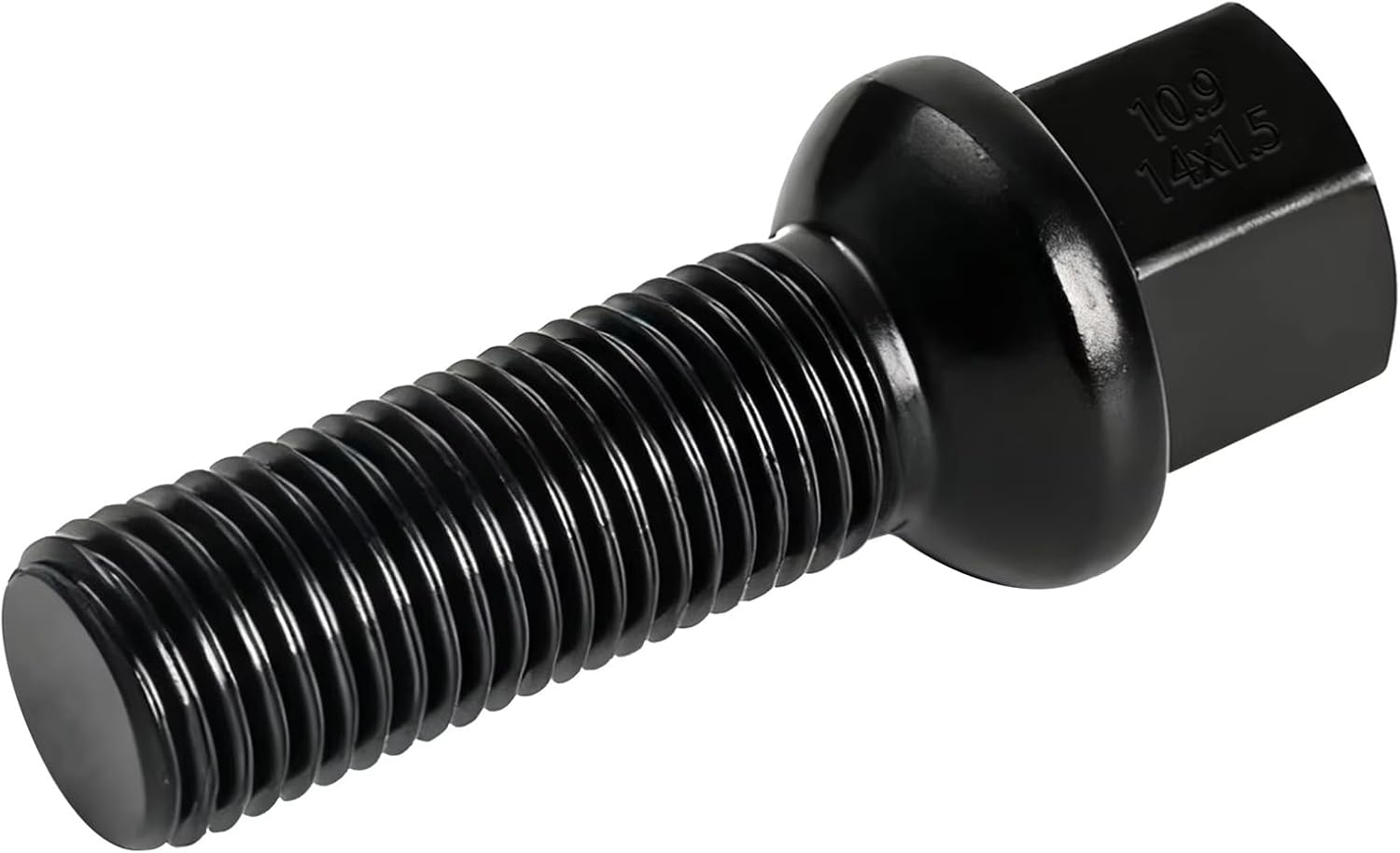 Wheel Studs Bolt Compatible with Porsche 20X M14x1.5 Wheel Bolts Lug Nuts 17mm Hex 40mm Shank Radius Ball for Seat