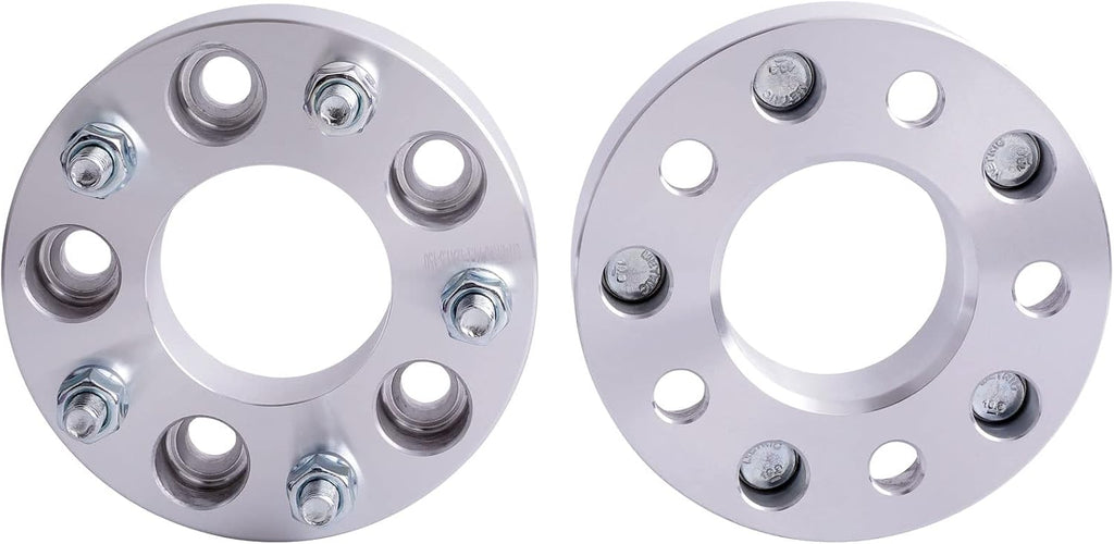 4PC 5x115 to 5x120 Wheel Adapters 1.5 Inch with 14x1.5 Studs Compatible with Dodge 5 Lug for 2004-2008 Magnum | 2006-2022 Charger | 2009-2022 Challenger (Adapt 5x120 Rim on 5x115 Vehicle)