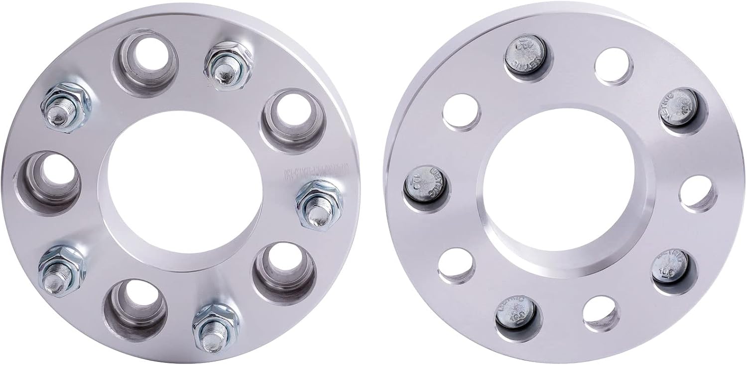 4PC 5x115 to 5x120 Wheel Adapters 1.5 Inch with 14x1.5 Studs Compatible with Dodge 5 Lug for 2004-2008 Magnum | 2006-2022 Charger | 2009-2022 Challenger (Adapt 5x120 Rim on 5x115 Vehicle)