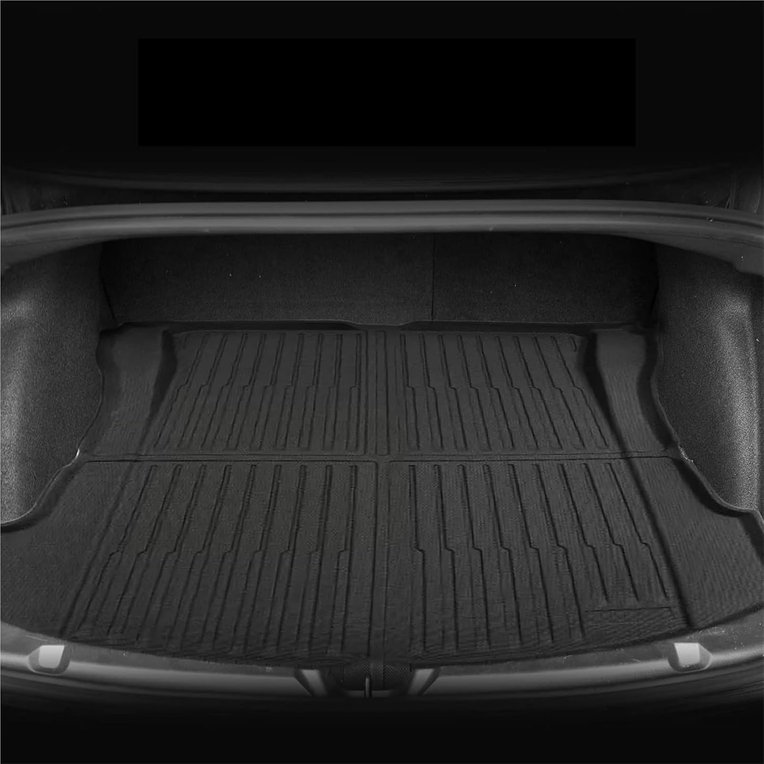Compatible with Tesla Model 3 2023-2021 All-Weather XPE Floor Mats, LHD 3D Durable WP Non-Slip Cargo Liners Trunk(6PCS LHD Floor Mats)