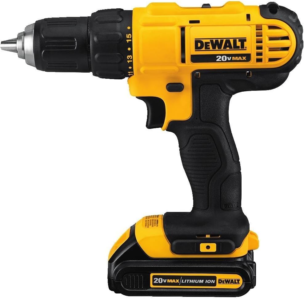 Dewalt DCD771C2 20V MAX Cordless Lithium-Ion 1/2 inch Compact Drill Driver Kit with DCS391B 20-Volt MAX Li-Ion Circular Saw
