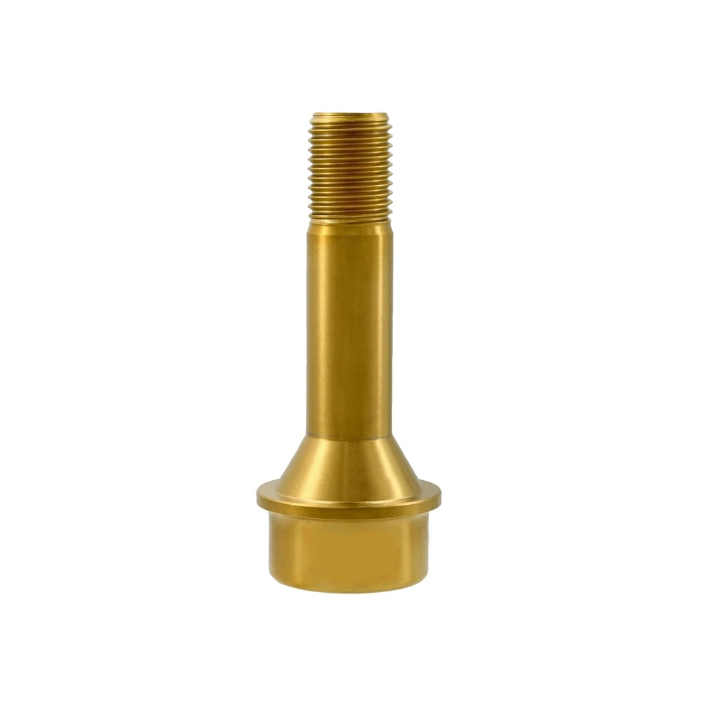 RISON Titanium Wheel Lug Bolts M14x1.5x52/67mm Lug Bolts Aerospace Grade 6AL4V Lightweight and Durability Lug Bolt Car Accessories for Ferrari Pack of 20pcs (Gold, M14X1.5X67mm)