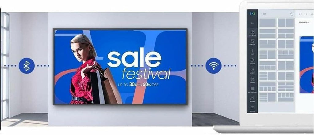 Samsung Business 55IN COMM 4K UHD LED LCD DISP 500 NIT