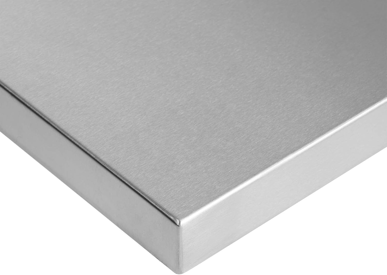 Celestial Fire Pit Cover for 30'x10' Rectangular Burner Pan (33' x 13' Actual Size), Stainless Steel, Wrapped Edge