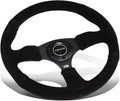 NRG REINFORCED STEERING WHEEL RST-023MB-S + USPL STICKER