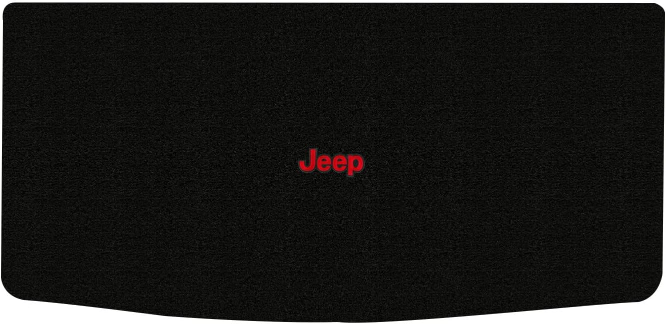 Lloyd Mats Floor Mats for Jeep Wagoneer 2022-2024 | 1PC Cargo Mat | Black | Non-Slip Backing | Wagoneer - Behind 3rd Seat