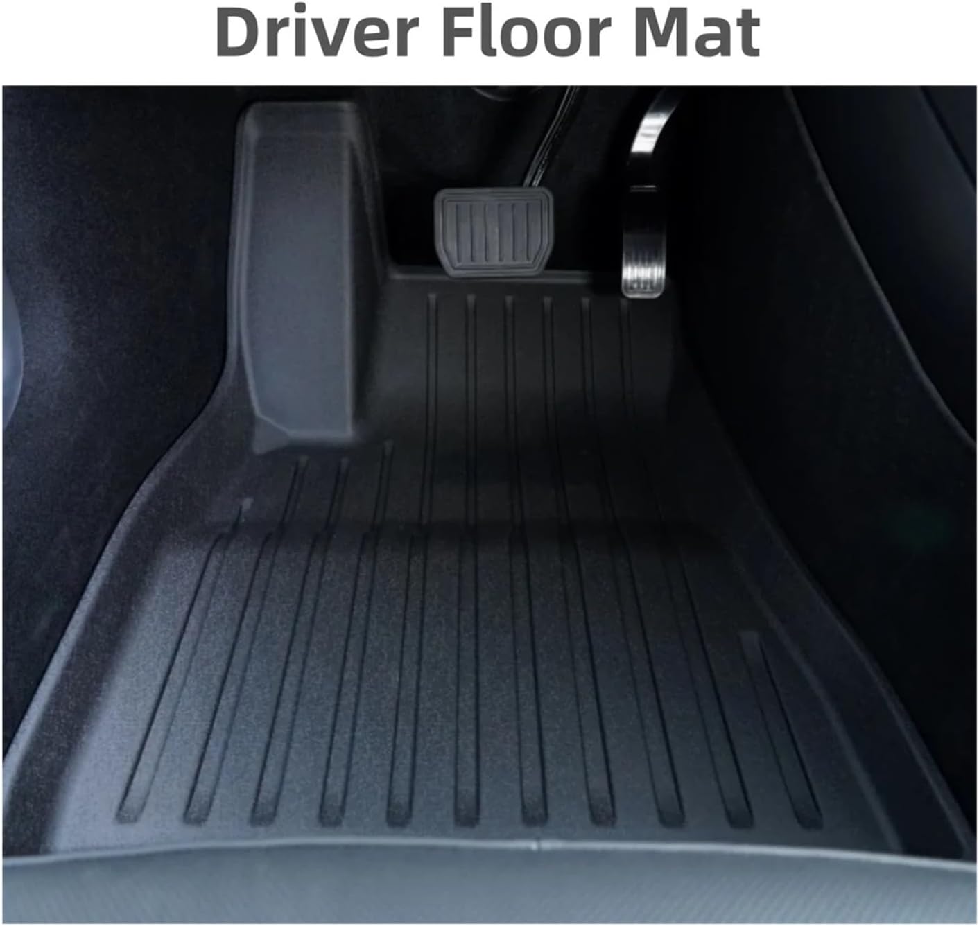 Compatible with Tesla Model 3 Highland 2024 TPE Floor Mats,RHD LHD Floor Mats All Weather Waterproof Non-Slip Cargo Liner Accessories