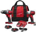 Cordless 2-Tool Combo Kit 2691-22 Power Brushed Drill/Driver for Milwaukee M18 18V Compact Drill & Impact Driver Kit