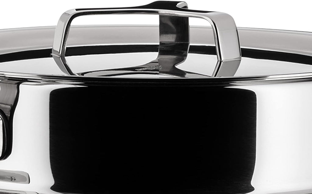 A Di Alessi,AJM306SET 'POTS & PANS', Pasta-set in 18/10 stainless steel mirror polished,5 qt 9 ½ oz