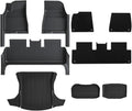 TPE Floor Mat for Tesla Model 3 Highland with Door Sill Protector Trunk Mats Front Rear Cargo Liner for 2025 2024(DLFM-9PCS)