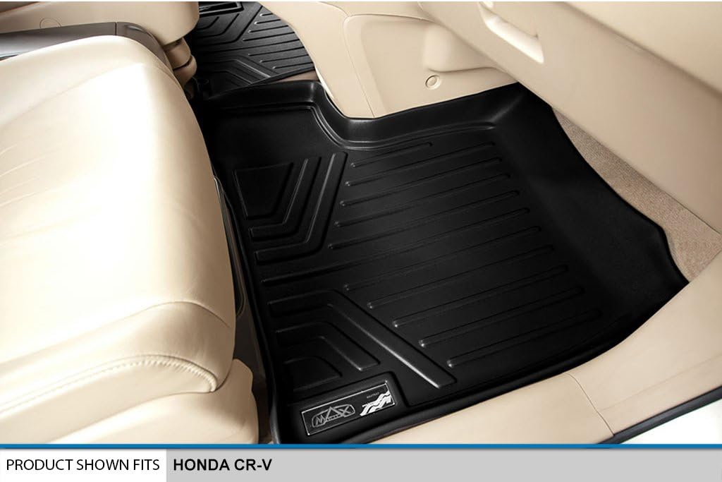 MAXLINER Floor Mats 1st Row Liner Set for 2007-2011 Honda CR-V