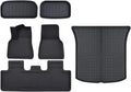 XPE Floor Mats Compatible with Tesla Model 3 Highland 2024 Model Y 2024-2017, All Weather Cargo Liner Floor Mats and Cargo Trunk Mats(6PCS My 17-24)