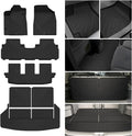 Cartist Floor Mats & Cargo Liner Fit for Toyota Highlander (Non-Hybird) 2008-2013 Accessories All Weather Cargo Liners Carpet Protection