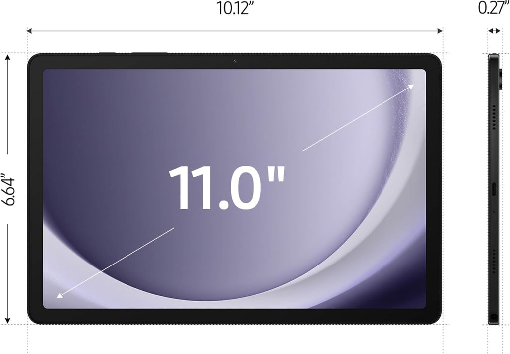 Samsung 11' Galaxy Tab A9+ 128GB Tablet Wi-Fi Only Graphite SM-X210NZAMXAR (Renewed)