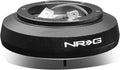 NRG Innovations NRG-SRK-122H Steering Wheel Quick Release Short Hub Adapter 6 X 70mm Bolt Pattern, Retain Horn & Turn Signals, Black Body