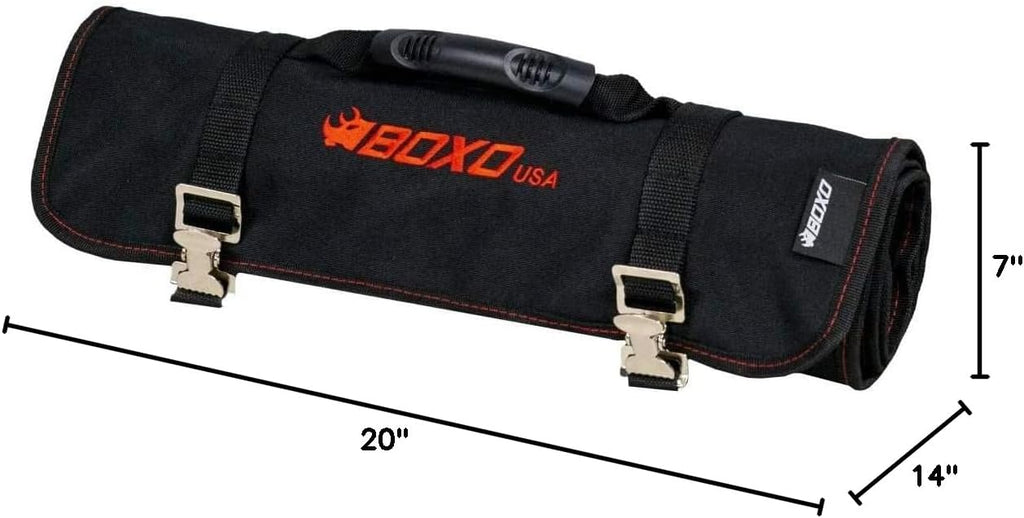 BOXO USA UTV Tool Roll - Ultimate Tool Kit for Side by Side, Polaris RZR, CanAm, UTV, Truck (Tool Roll)
