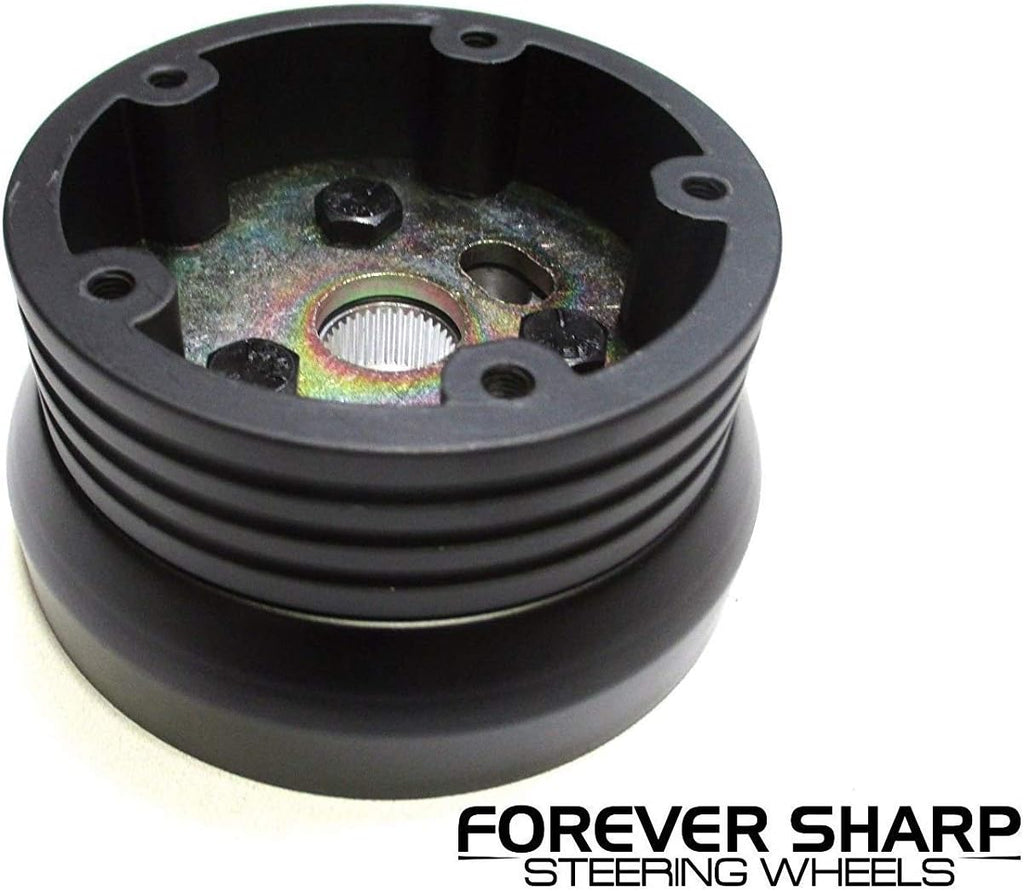 Billet Muscle Steering Wheel Compatible with Chevy Gm 95-01 Set W/Chevy Engraved Horn GMC TRUCK