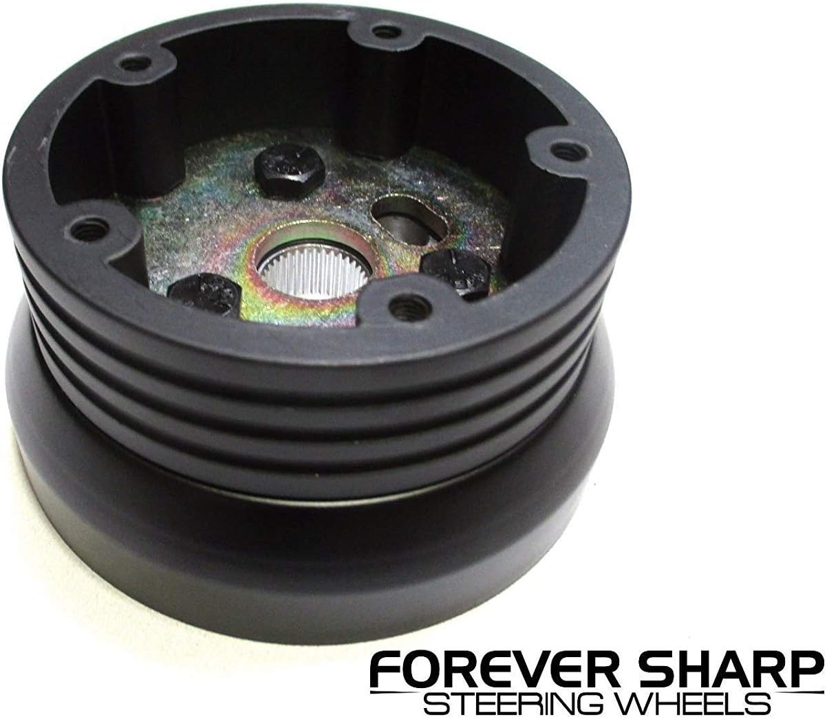 Billet Muscle Steering Wheel Compatible with Chevy Gm 95-01 Set W/Chevy Engraved Horn GMC TRUCK