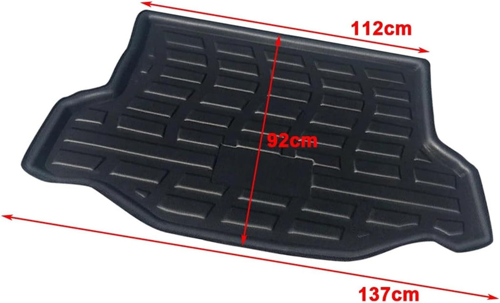 Car Rear Trunk Tray Boot Liner Cargo Mat Floor Protector Compatible with Toyota RAV4 2013 2014 2015 2016 2017 2018 / RAV 4 13 14 15 16 17 18