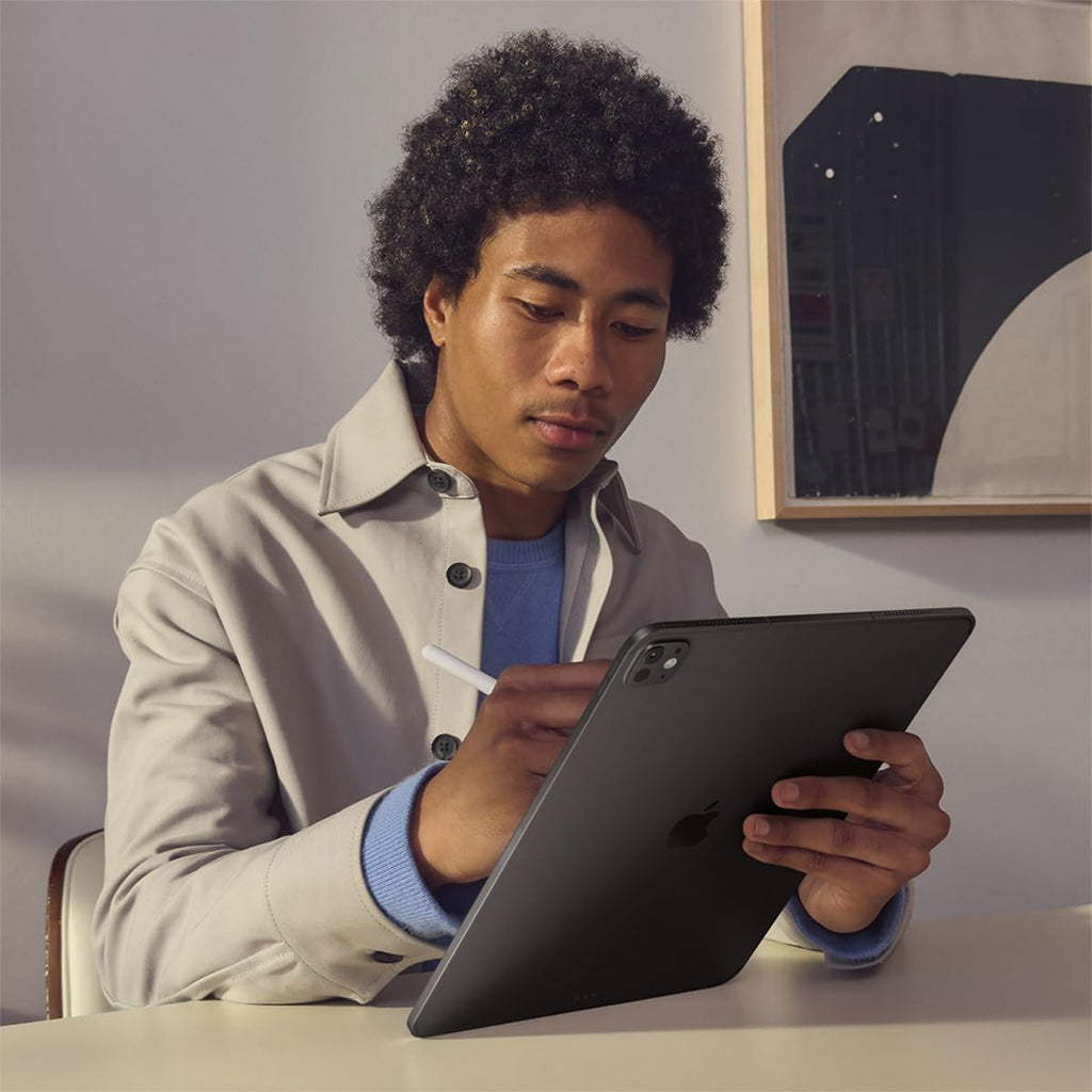 Apple iPad Pro 11-Inch (M4): Built for Apple Intelligence, Ultra Retina XDR Display, 2TB, 12MP Front/Back Camera, LiDAR Scanner, Wi-Fi 6E, Face ID, All-Day Battery Life — Space Black