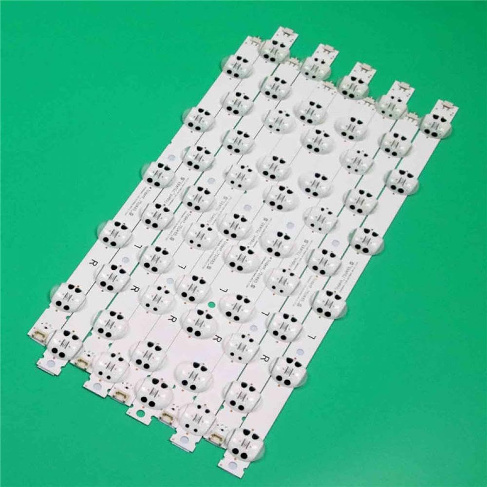 LED Backlight Strips Compatible with 75UK6190 75UK6200 75UK6500 75UK6520 75UK6570 75inch TVs 10Pcs(20Pcs-2Set)