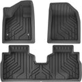Car Boot Mats for Chevy for Equinox EV 2025 TPE 3D Car Floor Mats Trunk Pad Waterproof Protective All Weather Black Liner