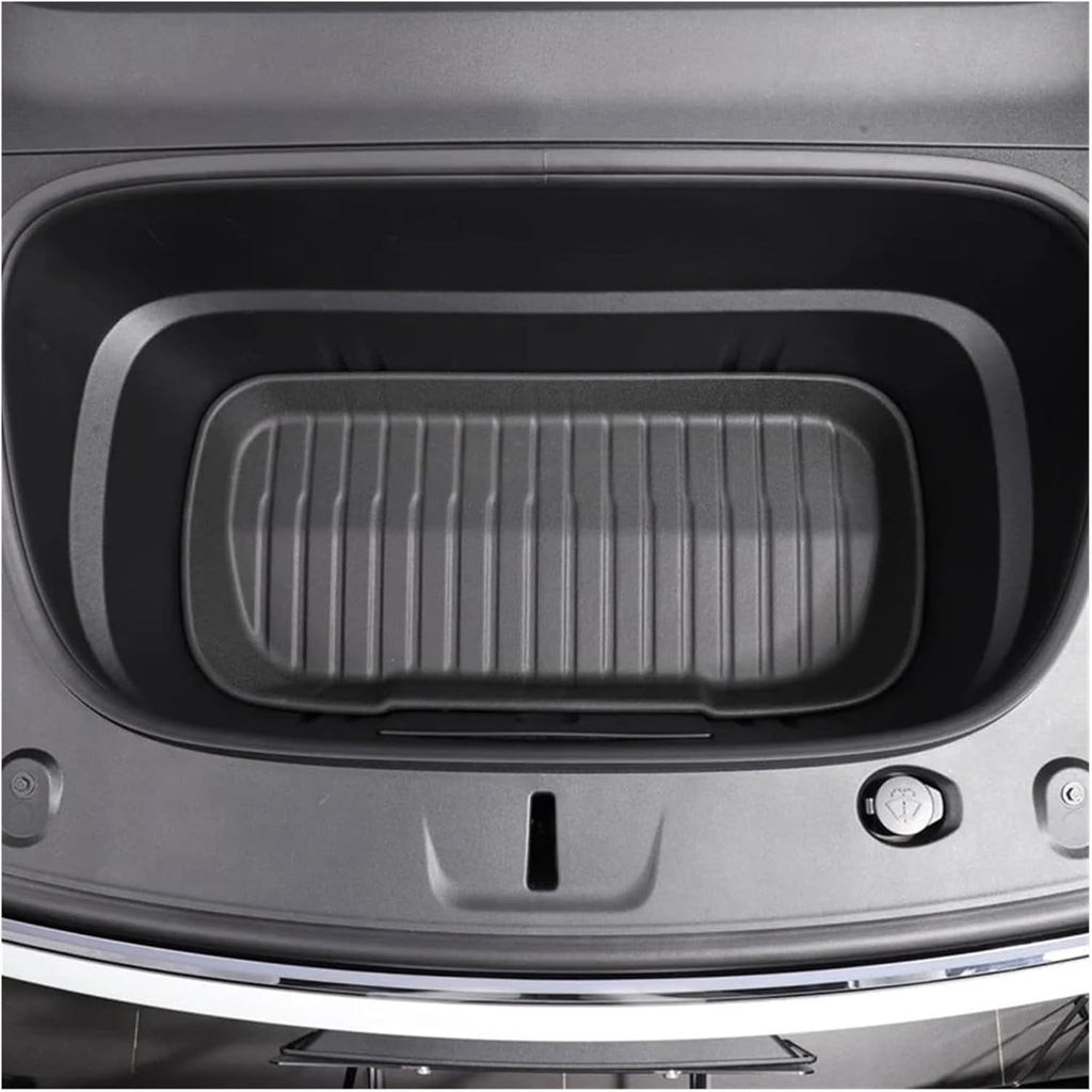TPE Floor Mats Cargo Liner All Weather Trunk Mats Floor Liner Backrest Mats Compatible with Tesla Model Y Launch 2025 Juniper 2025(Red)