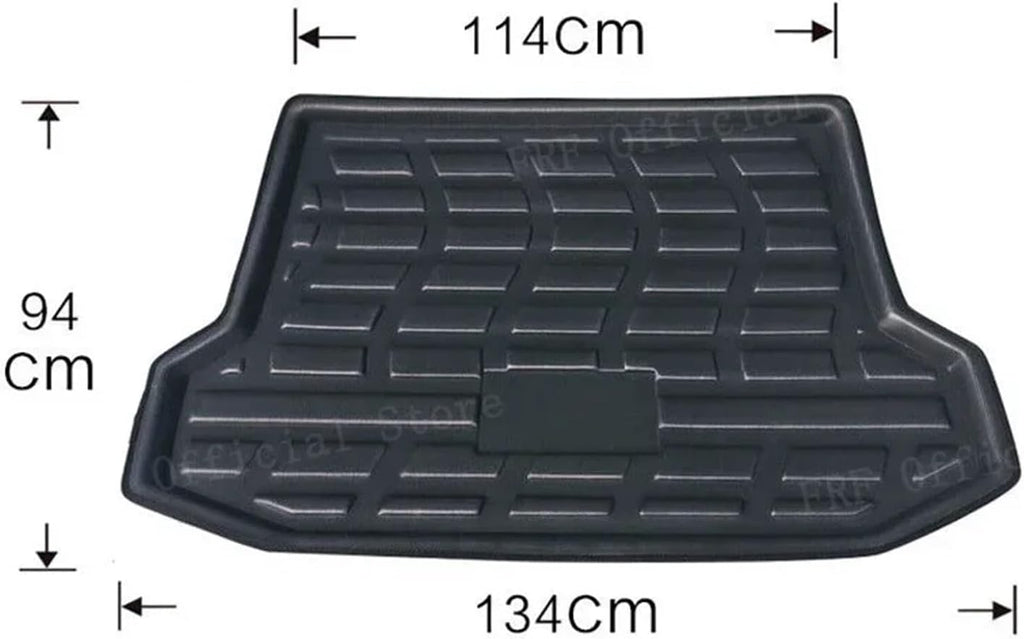 Car Rear Trunk Mat Compatible with Toyota RAV4 RAV 4 XA30 30 2006~2012 2010 2008 2007 Accessories Floor Tray Liner Cargo Boot Carpet Mud Mat