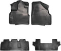 Husky Liners Weatherbeater Floor Mats | Fits 2011-2017 Honda Odyssey | Front, 2nd & 3rd Row, 4-pc. Black