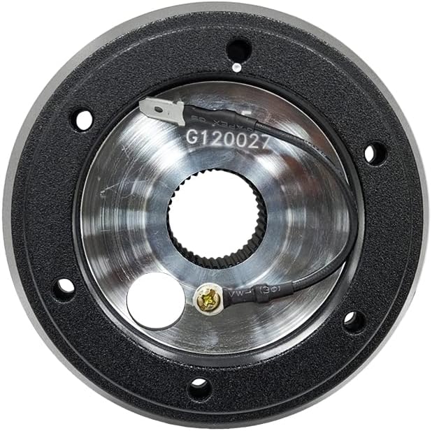 NRG Innovations NRG-SRK-185H Wheel Quick Release Short Hub Adapter 6 X 70mm Bolt Pattern, Retain Horn & Turn Signals, Black Body
