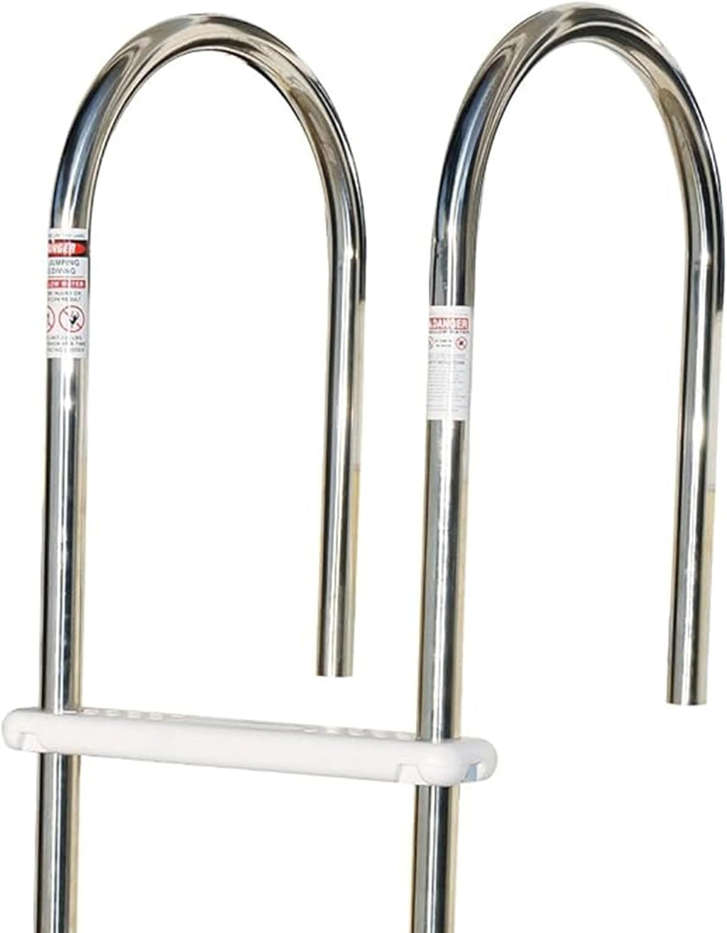 SWIMLINE HYDROTOOLS Stainless Steel Pool Ladder – Heavy Duty Swimming Step Accessory, Above Ground, 72'