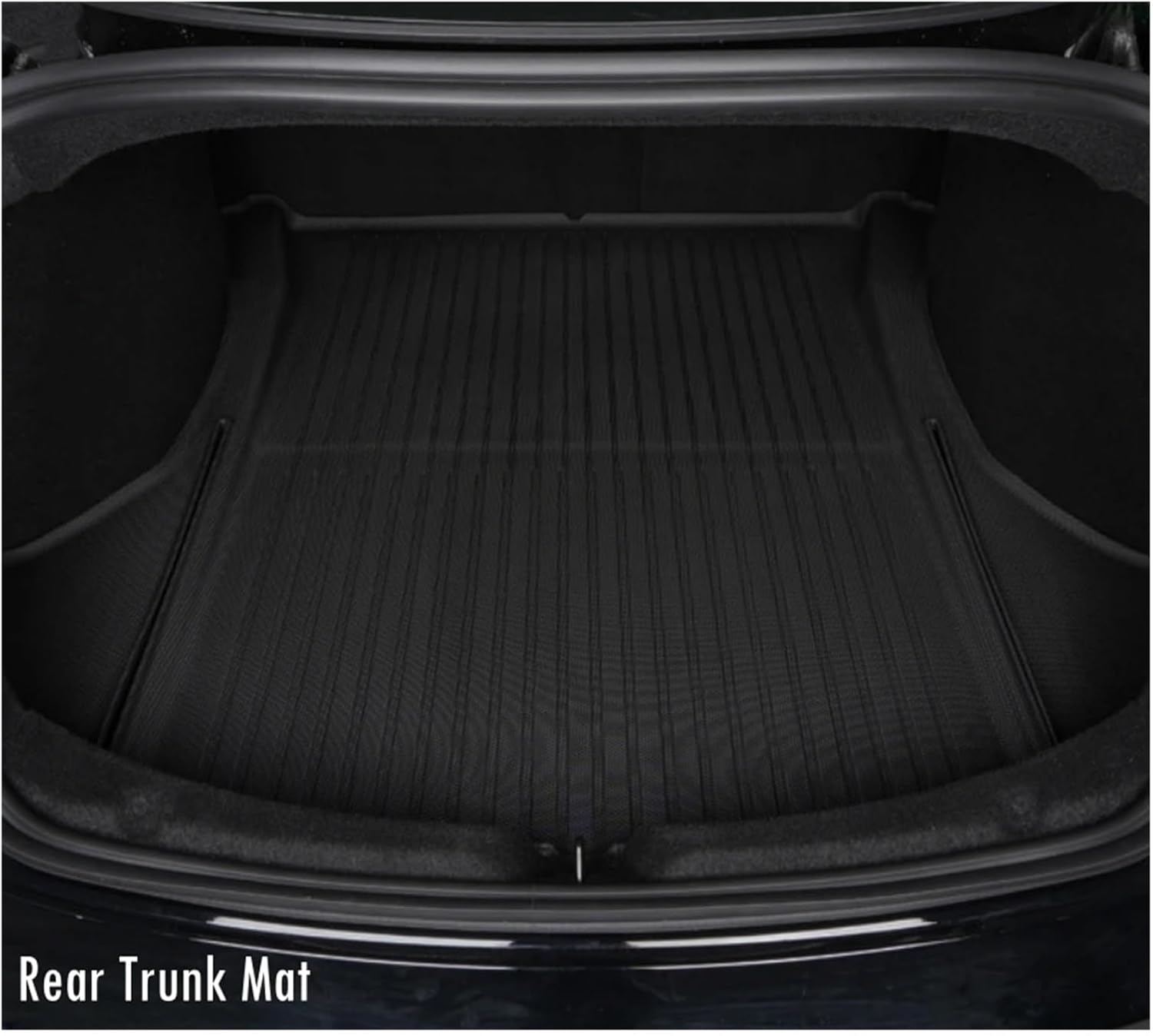 Fully Protection Floor Liners 2024 2025 Compatible with Tesla Model 3 Highland Floor Mats with Door Sill Protector Front Rear Cargo Liner(3PCS Trunk Frunk)