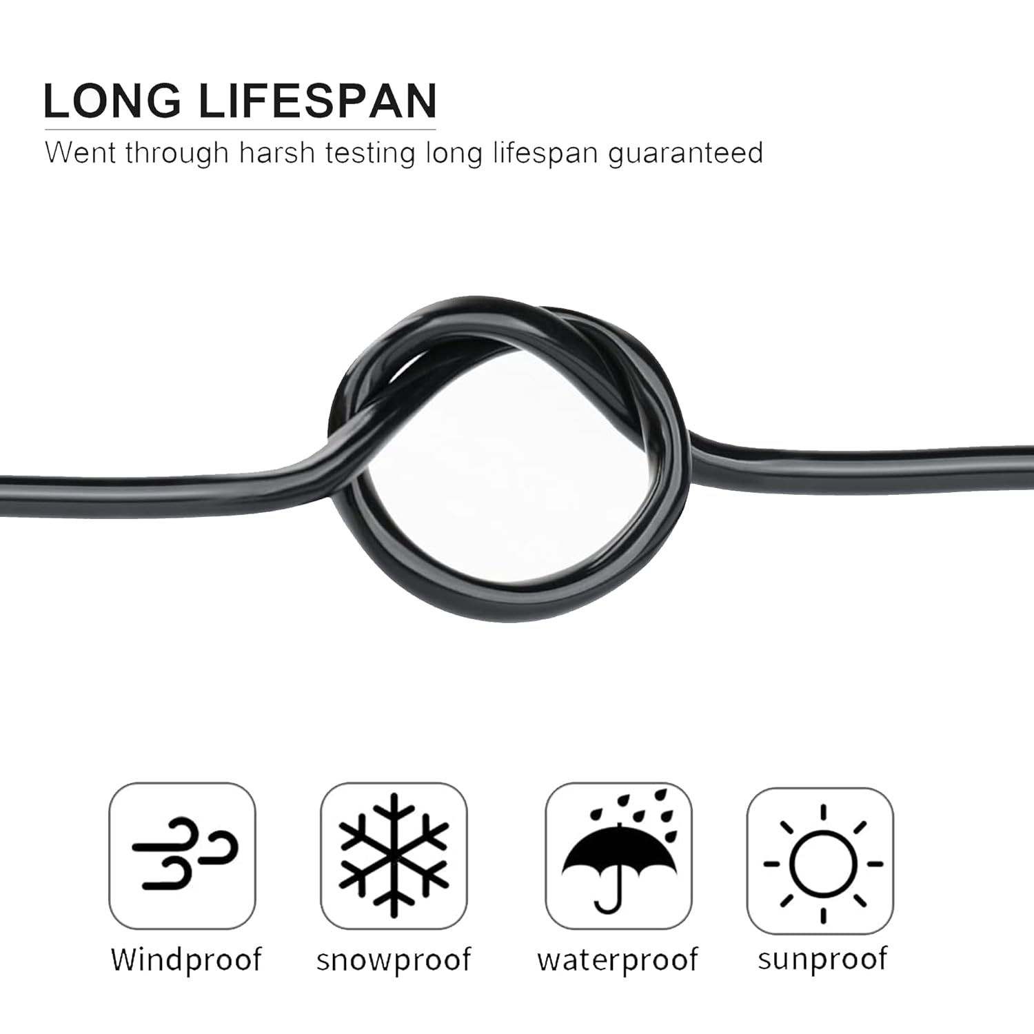16 Gauge 7 Conductor Electrical Wire 100FT, UL 2464 16 AWG 7 Wire Cable Tinned Copper Stranded 16/7 for Automotive, Trailer, Lighting, Solar Panel, Extension Cable, Speaker etc.