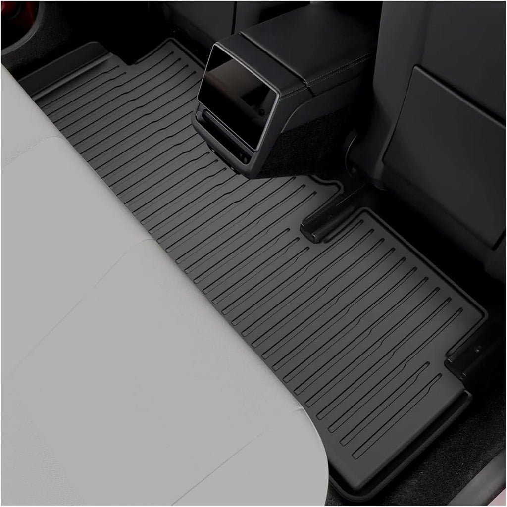 Compatible with Tesla Model 3 Model Y 2021-2024 XPE Floor Mats,All Weather Rubber Trunk Floor Mat Waterproof Non-Slip Cargo Liner(4pcs M3 2024)