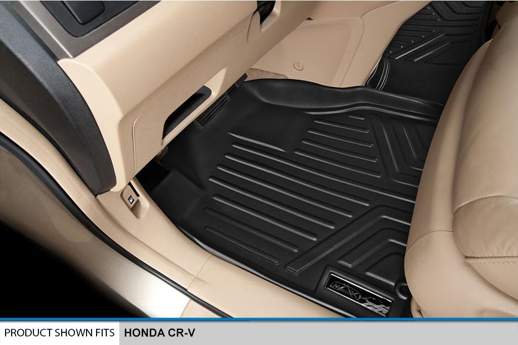 MAXLINER Floor Mats 1st Row Liner Set for 2007-2011 Honda CR-V
