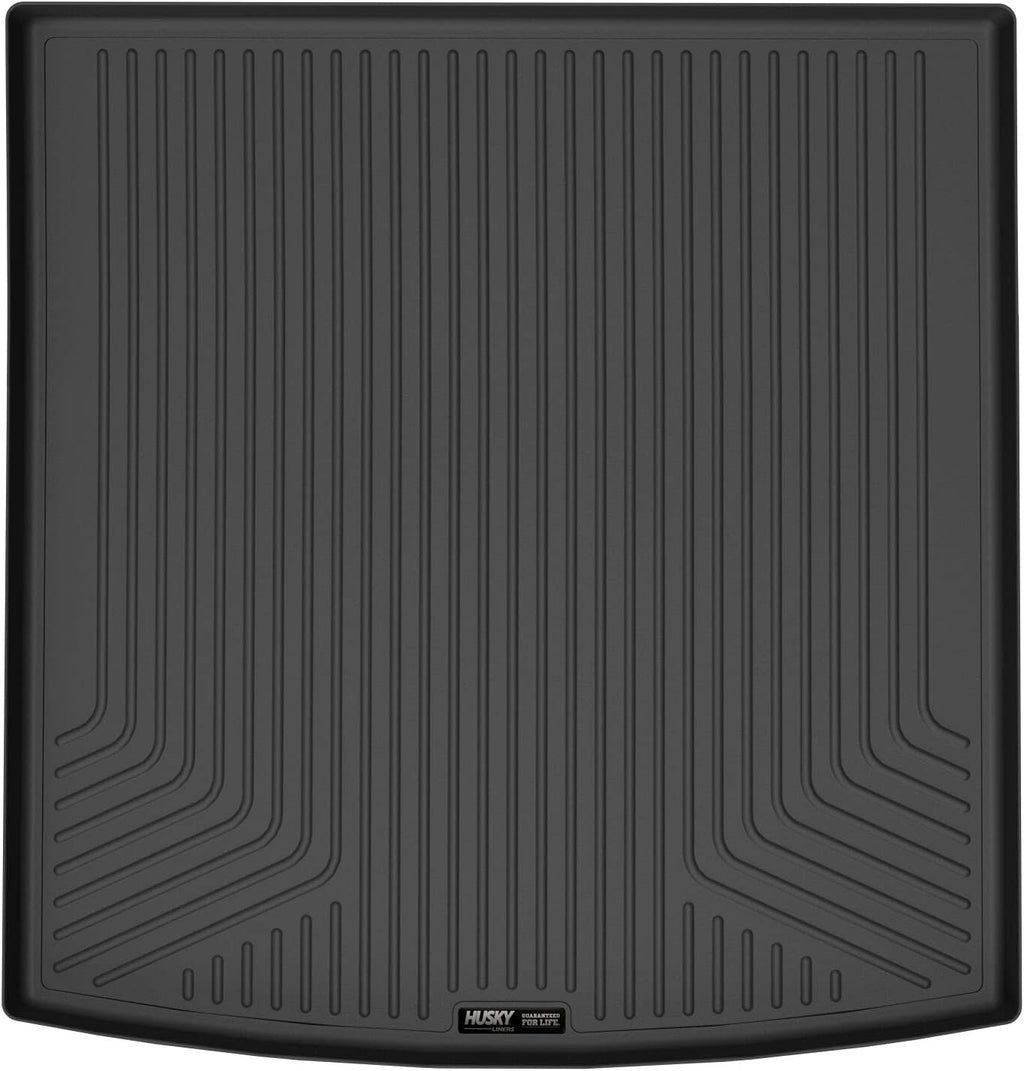 Husky Liners Weatherbeater Cargo Liner | Fits 2021-2026 Cadillac Escalade, Chevrolet Suburban, GMC Yukon XL, Behind 2nd Seat | Cargo, 1-pc. Black - 28191