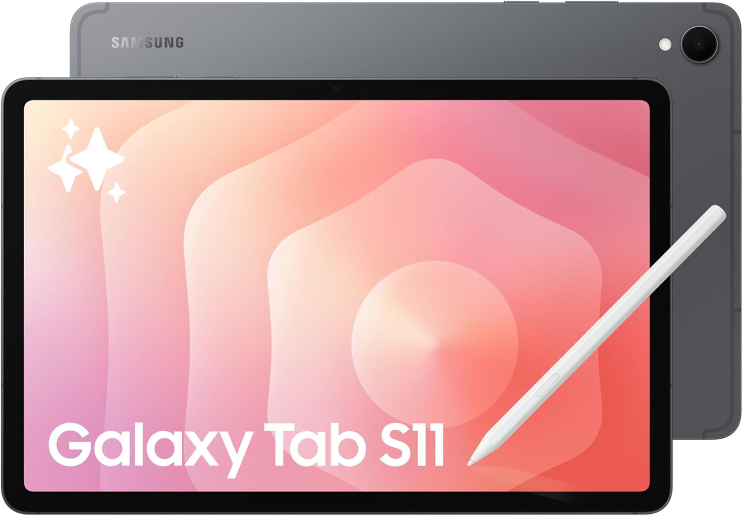 Samsung Galaxy Tab S11 Artificial Intelligence (AI) Tablet, WiFi, 12GB RAM, 128GB Storage, Grey, 11 Inch, 120Hz Display, Includes S Pen, IP68 (Samsung Turkey Guaranteed)