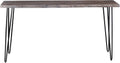Jofran Nature's Edge 72' Farmhouse Dining Table - Solid Wood Counter Height Dining Table for Modern Homes, Slate
