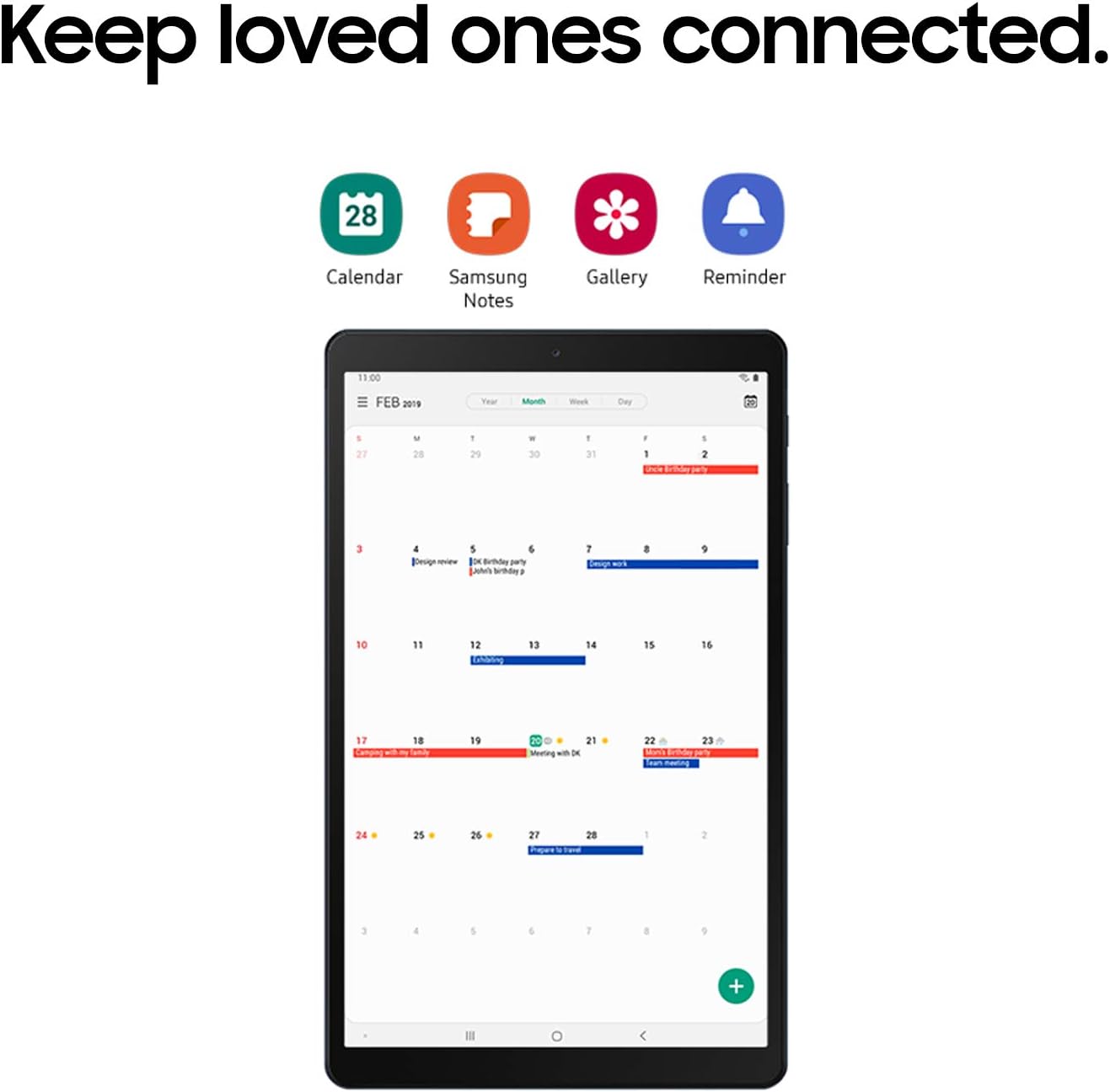 SAMSUNG Galaxy Tab A- 10.1' 64GB, Wifi Tablet- SM-T510NZKFXAR Black