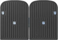 Compatible for Tesla Model X 2023 2024 TPE 3D Car Floor Mats Cargo Liner Trunk Pad Waterproof Protective Left Rudder(67 seat Backrest Mat)