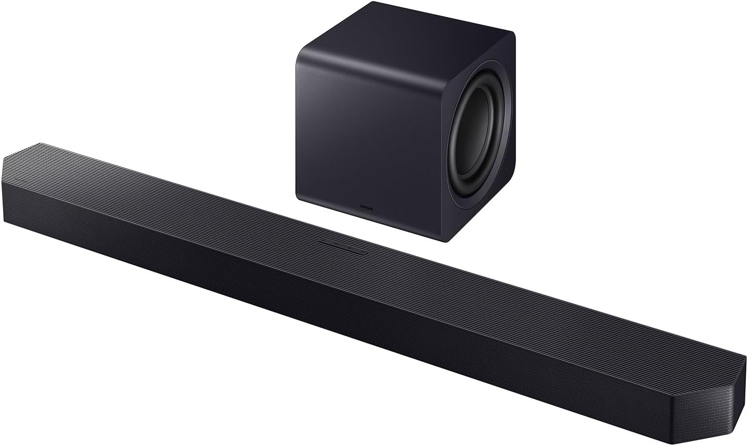 Samsung QN43LS03FAFXZA 43 Inch The Frame QLED 4K Art Mode Vision AI Smart TV with a Samsung HW-Q900F Q Series Soundbar 7.1.2 Ch Subwoofer (2025)