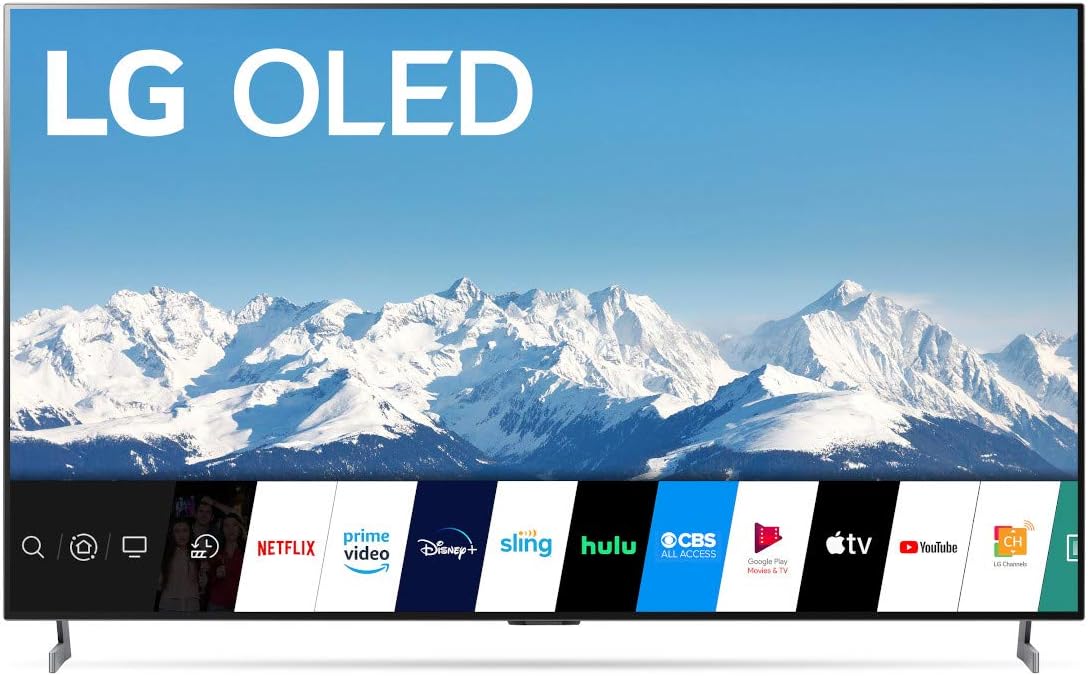 LG OLED GX Series 77' Alexa built-in 4k Smart TV (3840 x 2160), Gallery Design, 120Hz Refresh Rate, AI-Powered 4K, Dolby Cinema, WiSA Ready, Voice Control (OLED77GXPUA, 2020)