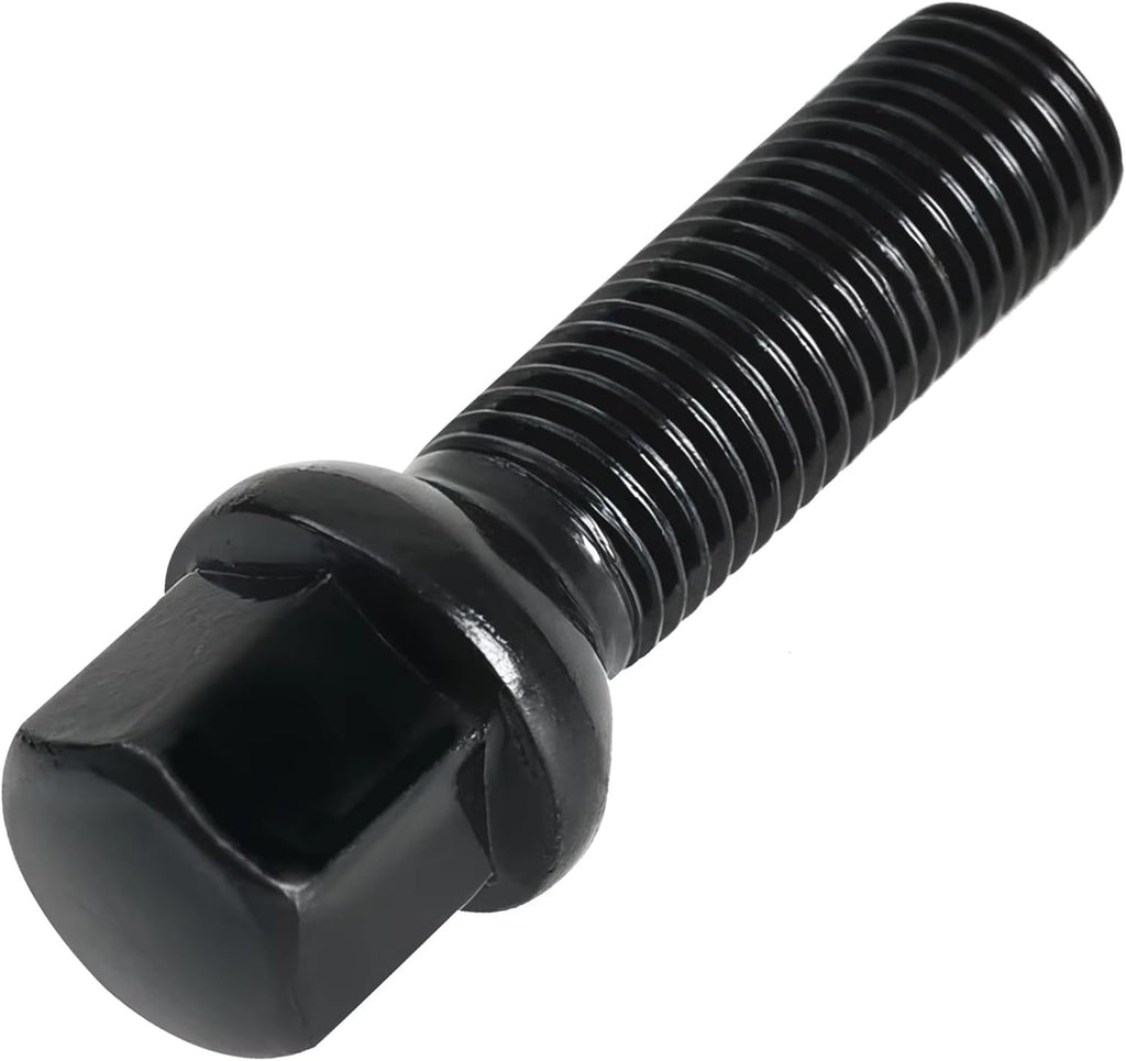 Wheel Studs Bolt Compatible with Porsche 20X M14x1.5 Wheel Bolts Lug Nuts 17mm Hex 40mm Shank Radius Ball for Seat
